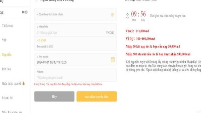 nap tien 009 2 Hiện nay sân chơi đang hỗ trợ nạp tiền 009 đa dạng