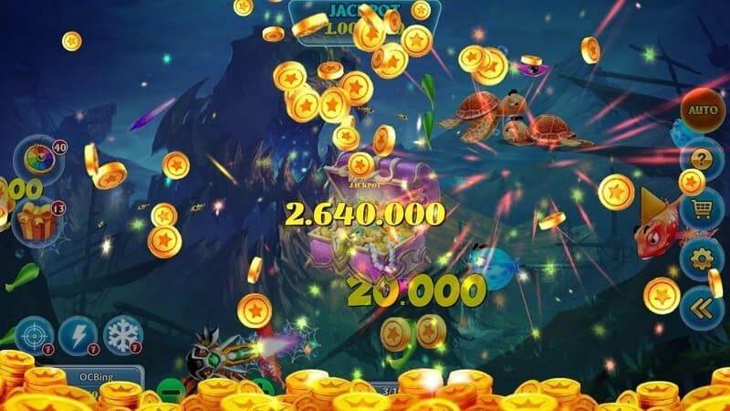 ban ca hai vuong 2 Các loại vũ khí trong game bắn cá khá đa dạng