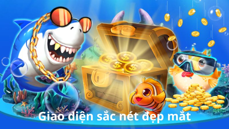 Đồ họa nhận vật và bối cảnh sắc nét thu hút người chơi
