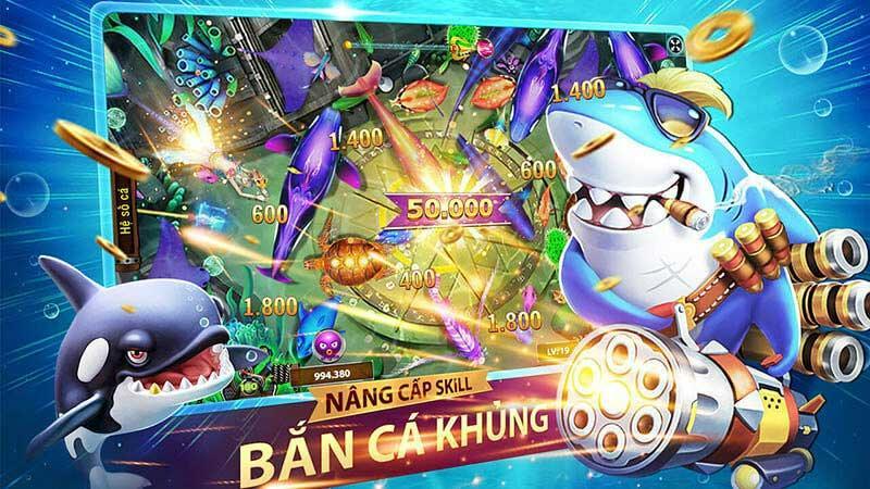ban ca no hu 4 Nâng cấp kỹ năng dễ dàng săn cá