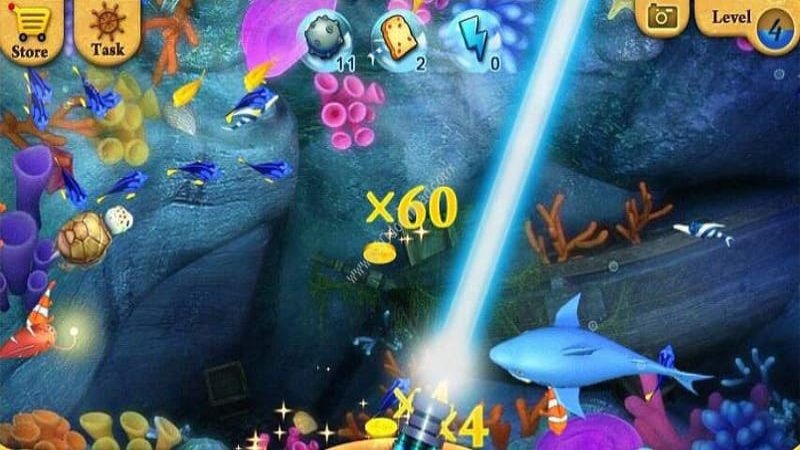 ban ca rua xanh 3 Game bắn cá tại 009 Casino có nhiều điểm nổi bật
