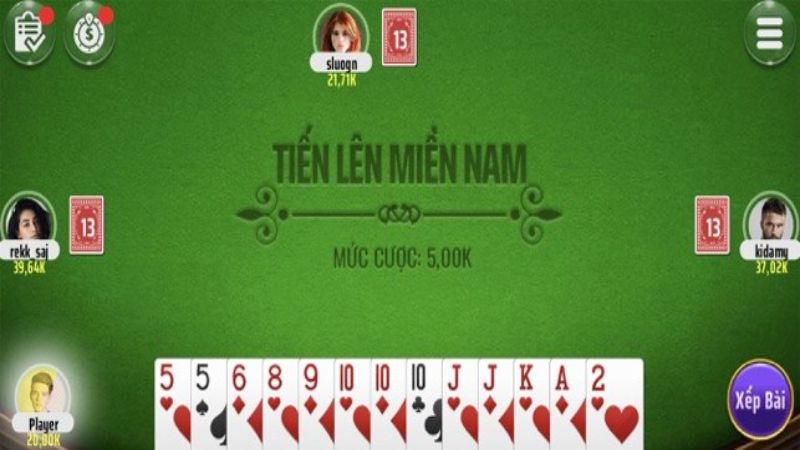 game danh bai online 3 Tiến lên miền Nam - Game bài quốc dân của mọi nhà