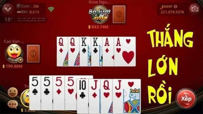 Thông tin giới thiệu về game đánh bài Tiến lên