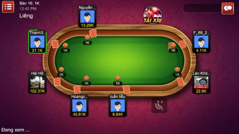 lieng 2 Những quyền lựa chọn của bet thủ trong ván cược